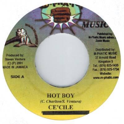 7inch Record CE CILE - Hot Boy NONE M-Phatic! Music 2001 Jamaica Reggae, Ska & Dub Used
7inch Record CE CILE - Hot Boy NONE M-Phatic! Music 2001 Jamaica Reggae, Ska & Dub Used