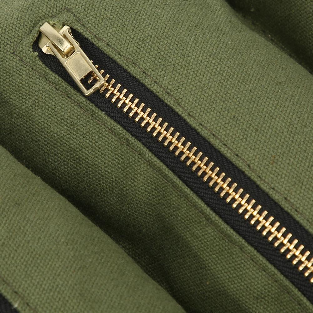 With 5 Zipper Pockets Tool Roll Up Bag Canvas Wrench Tool Roll Tool Organizer for Electricians зелёный
With 5 Zipper Pockets Tool Roll Up Bag Canvas Wrench Tool Roll Tool Organizer for Electricians зелёный