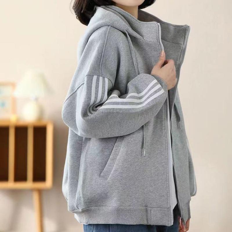 Autumn and Winter Coat Women s Velvet Thickened Hooded Sweatshirt Korean Style Large Size Loose Design Niche Versatile Top M
Autumn and Winter Coat Women s Velvet Thickened Hooded Sweatshirt Korean Style Large Size Loose Design Niche Versatile Top M