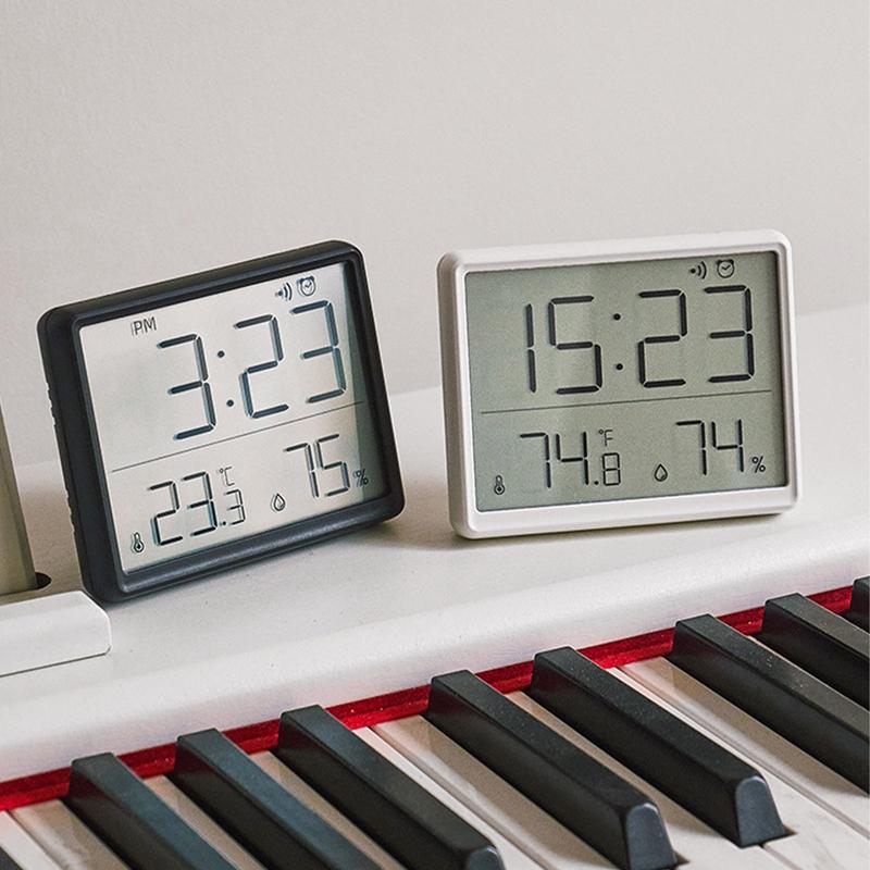 Multifunction Thermometer Hygrometer Automatic Electronic Temperature Humidity Monitor Clock 3.7inch Large LCD Screen белый
Multifunction Thermometer Hygrometer Automatic Electronic Temperature Humidity Monitor Clock 3.7inch Large LCD Screen белый