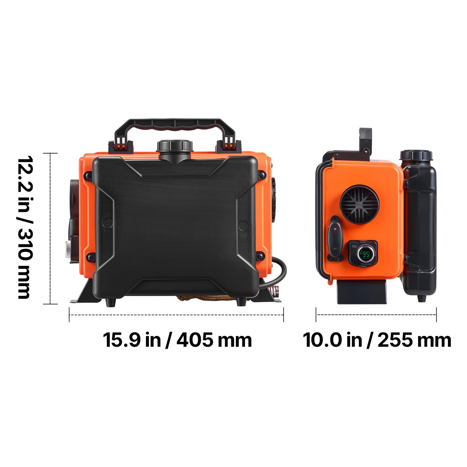 SucceBuy Diesel Heater 8KW DC 12V/24V All in One Portable Diesel Air Heater with Remote Control and LCD Screen for Trucks Vans TypeA
SucceBuy Diesel Heater 8KW DC 12V/24V All in One Portable Diesel Air Heater with Remote Control and LCD Screen for Trucks Vans TypeA