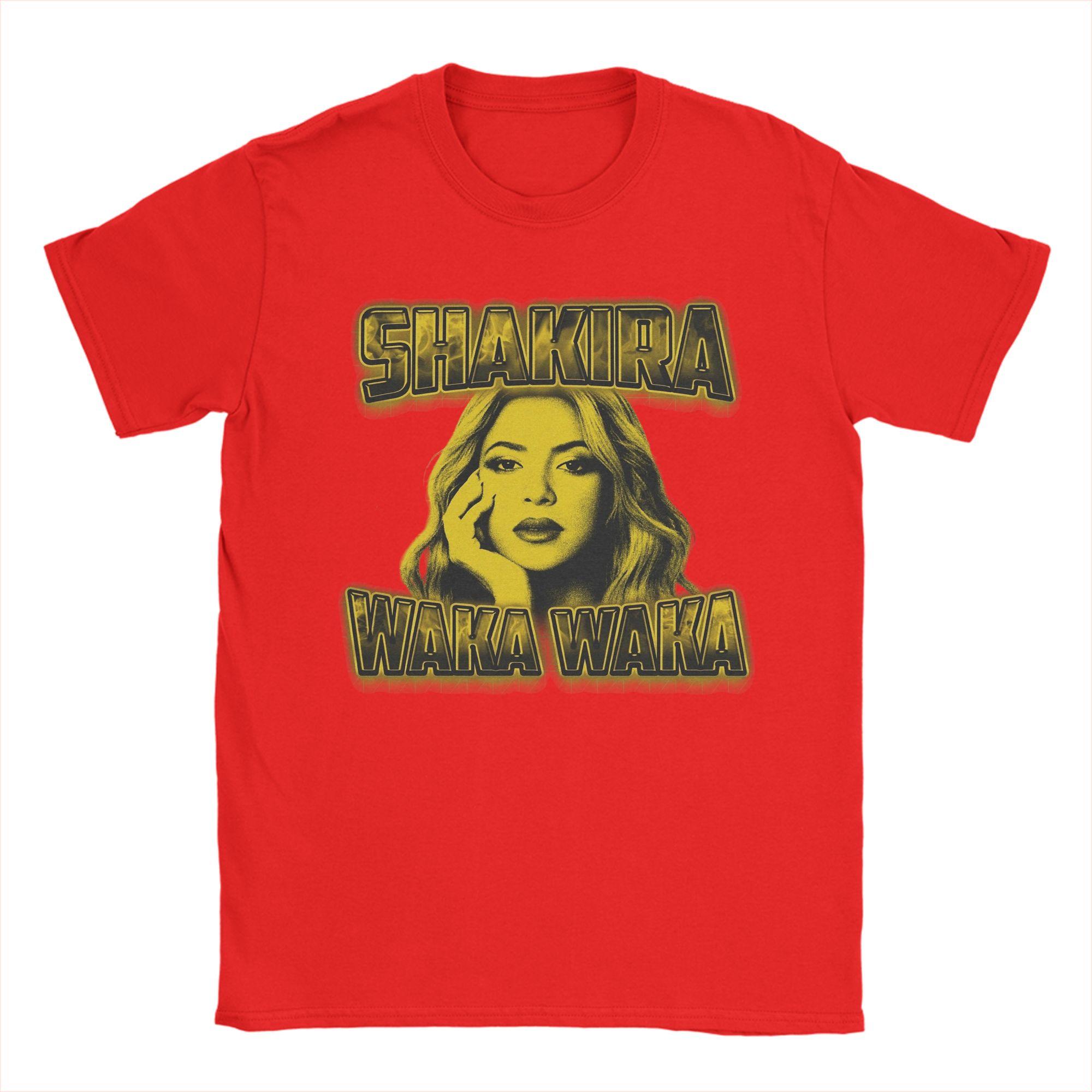 Crazy Singer Shakira TShirts Unisex Crewneck Cotton T Shirts Short Sleeve Tees Gift Idea Clothes S
Crazy Singer Shakira TShirts Unisex Crewneck Cotton T Shirts Short Sleeve Tees Gift Idea Clothes S