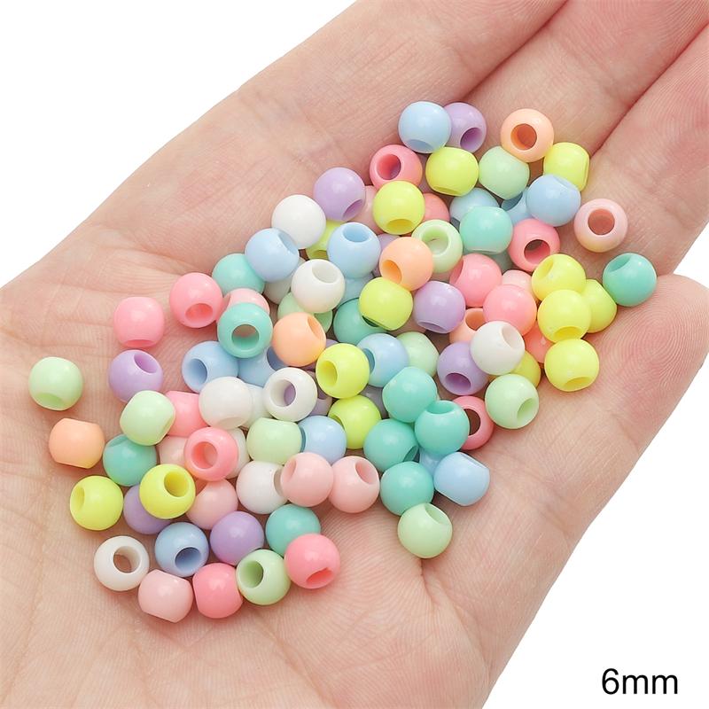 10-200 шт./пакет Акриловые бусины цвета мороженого с большими отверстиями для браслетов, ожерелий, сережек, ювелирных изделий, аксессуаров 6mm 200pcs/bag
10-200 шт./пакет Акриловые бусины цвета мороженого с большими отверстиями для браслетов, ожерелий, сережек, ювелирных изделий, аксессуаров 6mm 200pcs/bag