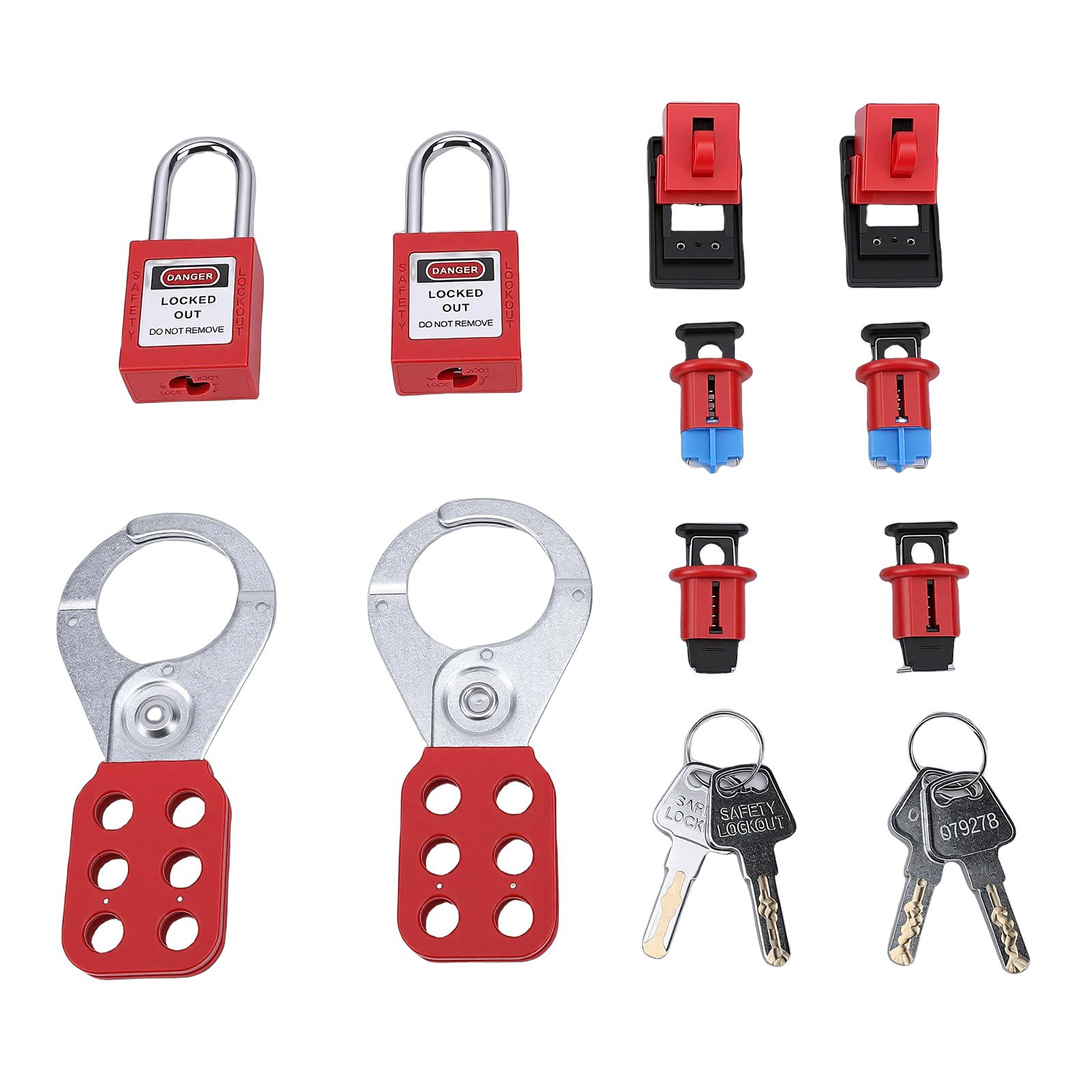 Electrical Lockout Tagout Kit Clamp On Circuit Breaker Lock Device for Industrial Energy Isolation
Electrical Lockout Tagout Kit Clamp On Circuit Breaker Lock Device for Industrial Energy Isolation