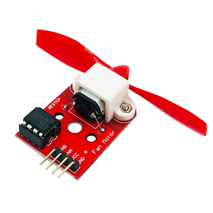 L9110 Motor Driver Fan Module for Firefighting Robot Microcontroller Development Board
L9110 Motor Driver Fan Module for Firefighting Robot Microcontroller Development Board
