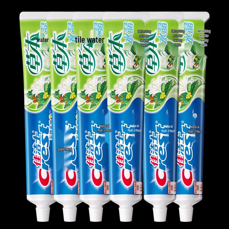 Crest Herbal Crystal Fluoride Toothpaste
Crest Herbal Crystal Fluoride Toothpaste