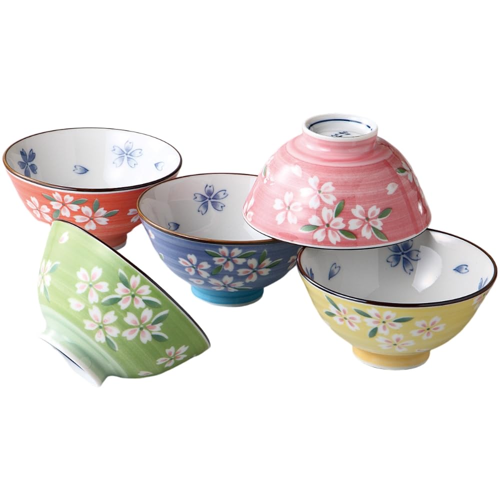 Rice Rice x x Kyoto Sakura Rice Bowl Set of Mino Made in Japan Ale-net Bowl, Bowl, W11.3 D11.3 H5.5cm, 5, Porcelain, Ware,
Rice Rice x x Kyoto Sakura Rice Bowl Set of Mino Made in Japan Ale-net Bowl, Bowl, W11.3 D11.3 H5.5cm, 5, Porcelain, Ware,