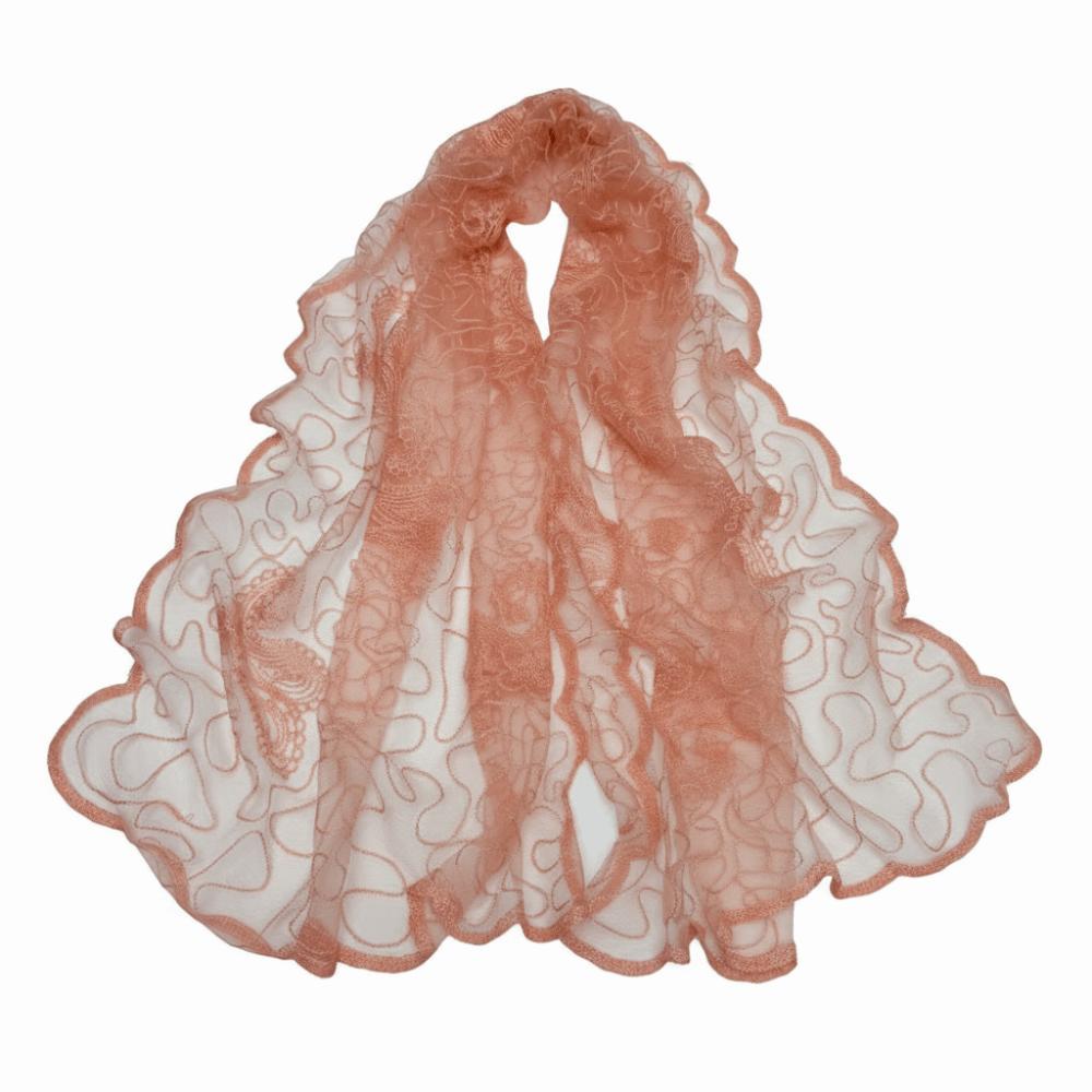 Embroidered Flower Sunscreen Shawl Breathable Mesh Female Headscarf Elegant Silk Scarf Women Style 14
Embroidered Flower Sunscreen Shawl Breathable Mesh Female Headscarf Elegant Silk Scarf Women Style 14
