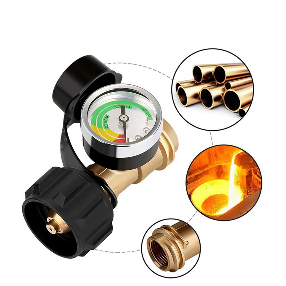 Multi Purpose Gas Cylinder Adapter with Solid Copper Construction and Illuminated for Easy Monitoring at Night China Mainland
Multi Purpose Gas Cylinder Adapter with Solid Copper Construction and Illuminated for Easy Monitoring at Night China Mainland