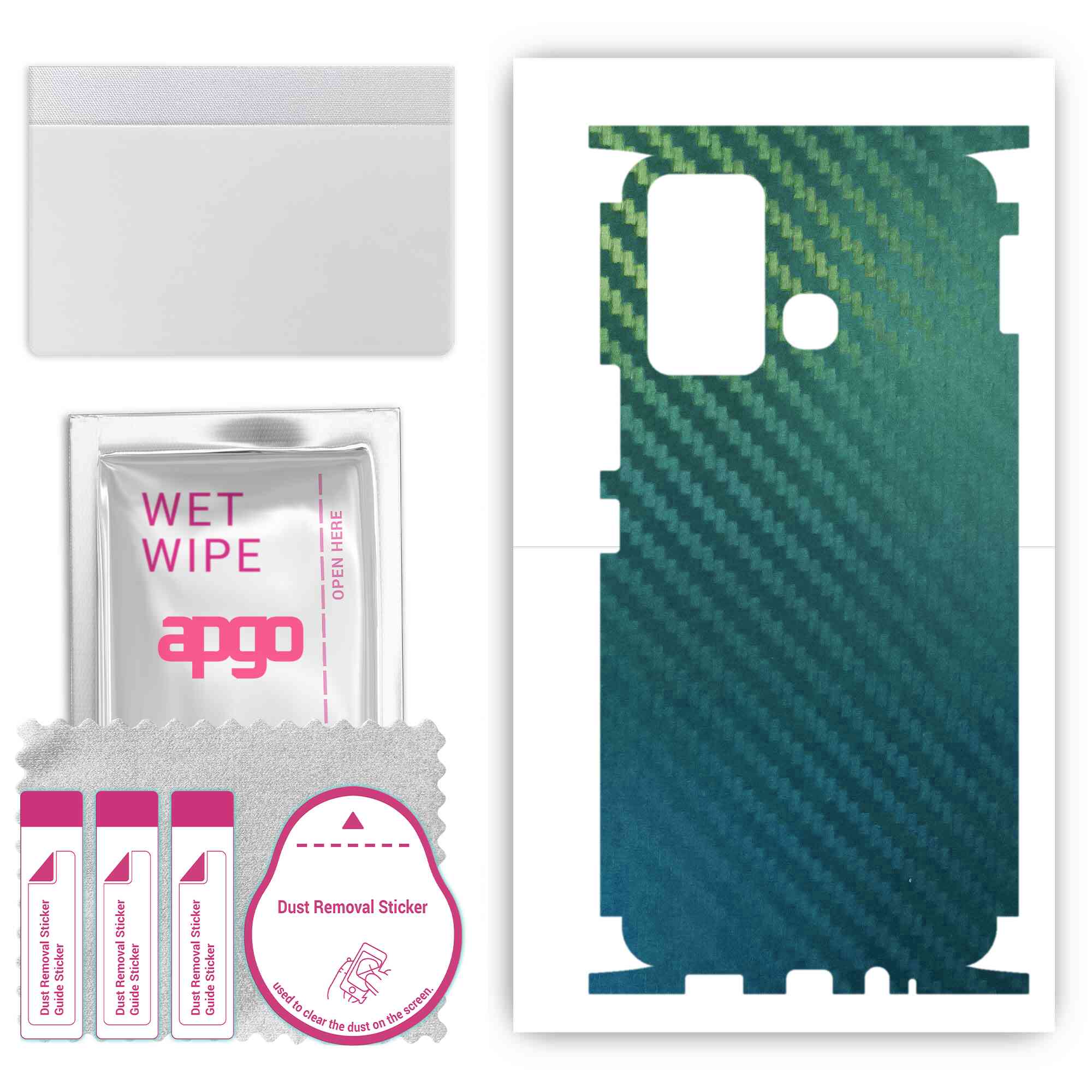 apgo Protective Skin Sticker for the back+sides compatible with Infinix Hot 12 Play, Full Wrap Film, Foil, Vinyl - Pattern Carbon Chameleon CAKA1
apgo Protective Skin Sticker for the back+sides compatible with Infinix Hot 12 Play, Full Wrap Film, Foil, Vinyl - Pattern Carbon Chameleon CAKA1