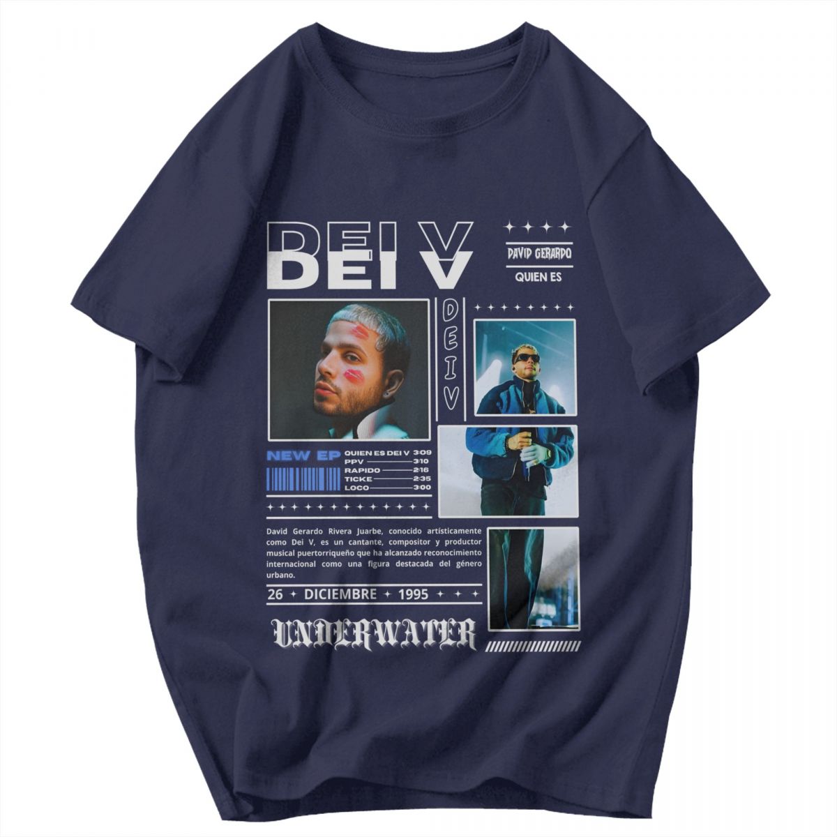 Men T Shirt Dei V Underwater 2025 New Album Awesome Pops Y2K Graphic Short Sleeve Unisex Tops T Shirts 4XL
Men T Shirt Dei V Underwater 2025 New Album Awesome Pops Y2K Graphic Short Sleeve Unisex Tops T Shirts 4XL