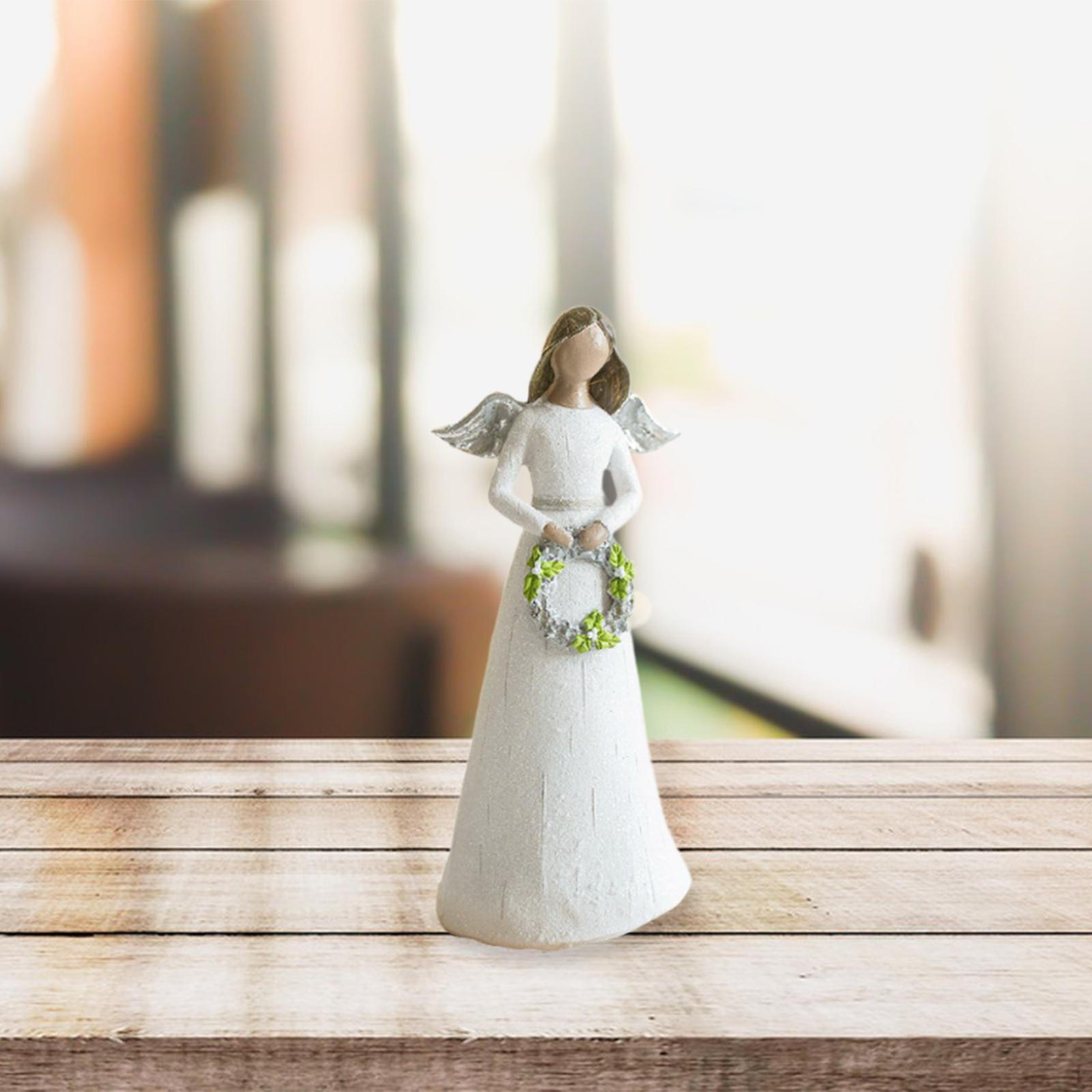 Фигурка ангела, рождественское украшение, коллекционная художественно-ремесленная скульптура, украшение стола для спальни Wreath
Фигурка ангела, рождественское украшение, коллекционная художественно-ремесленная скульптура, украшение стола для спальни Wreath