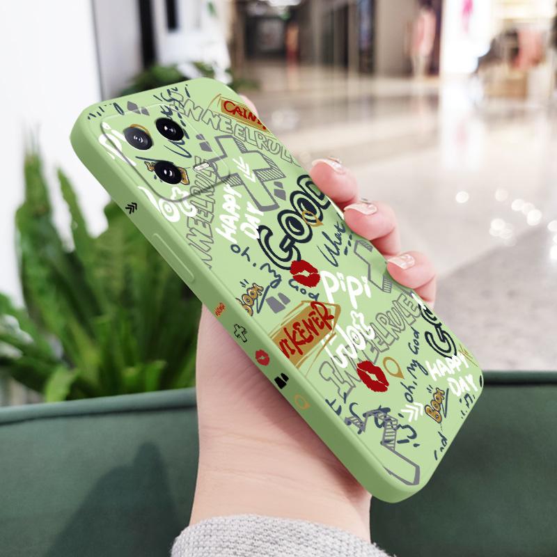 Trendy Graffiti Phone Case For Xiaomi 17 15 15T 14 14T 13 13T 12 12X 12T 12S Mi 11 11T 10 10T Pro Max Lite Liquid Silicone Cover Mi 10 світло-зелений колір
Trendy Graffiti Phone Case For Xiaomi 17 15 15T 14 14T 13 13T 12 12X 12T 12S Mi 11 11T 10 10T Pro Max Lite Liquid Silicone Cover Mi 10 світло-зелений колір