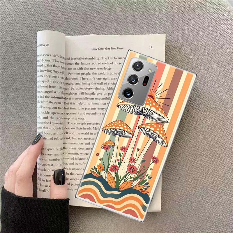 Boho Hippy Mushroom Sunrise Phone Case For Samsung Galaxy S25 Edge S24 S23 FE S22 S26 Ultra S21 S20 S10 Plus Capa Soft Samsung S21 Ultra
Boho Hippy Mushroom Sunrise Phone Case For Samsung Galaxy S25 Edge S24 S23 FE S22 S26 Ultra S21 S20 S10 Plus Capa Soft Samsung S21 Ultra