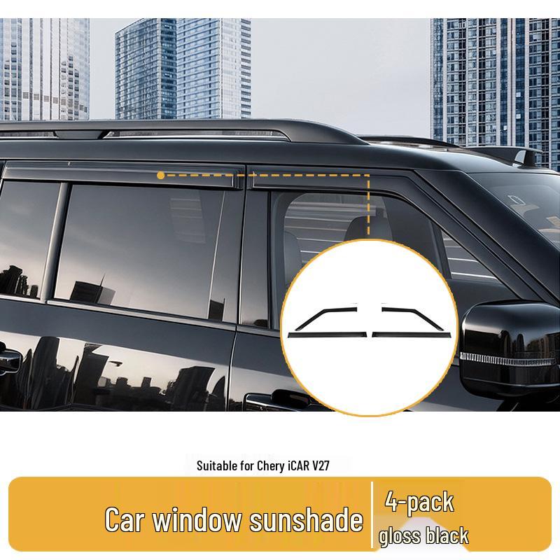 Chery iCAR V27 Window Sun & Rain Visor Shield - Durable & Wide Accessory
Chery iCAR V27 Window Sun & Rain Visor Shield - Durable & Wide Accessory