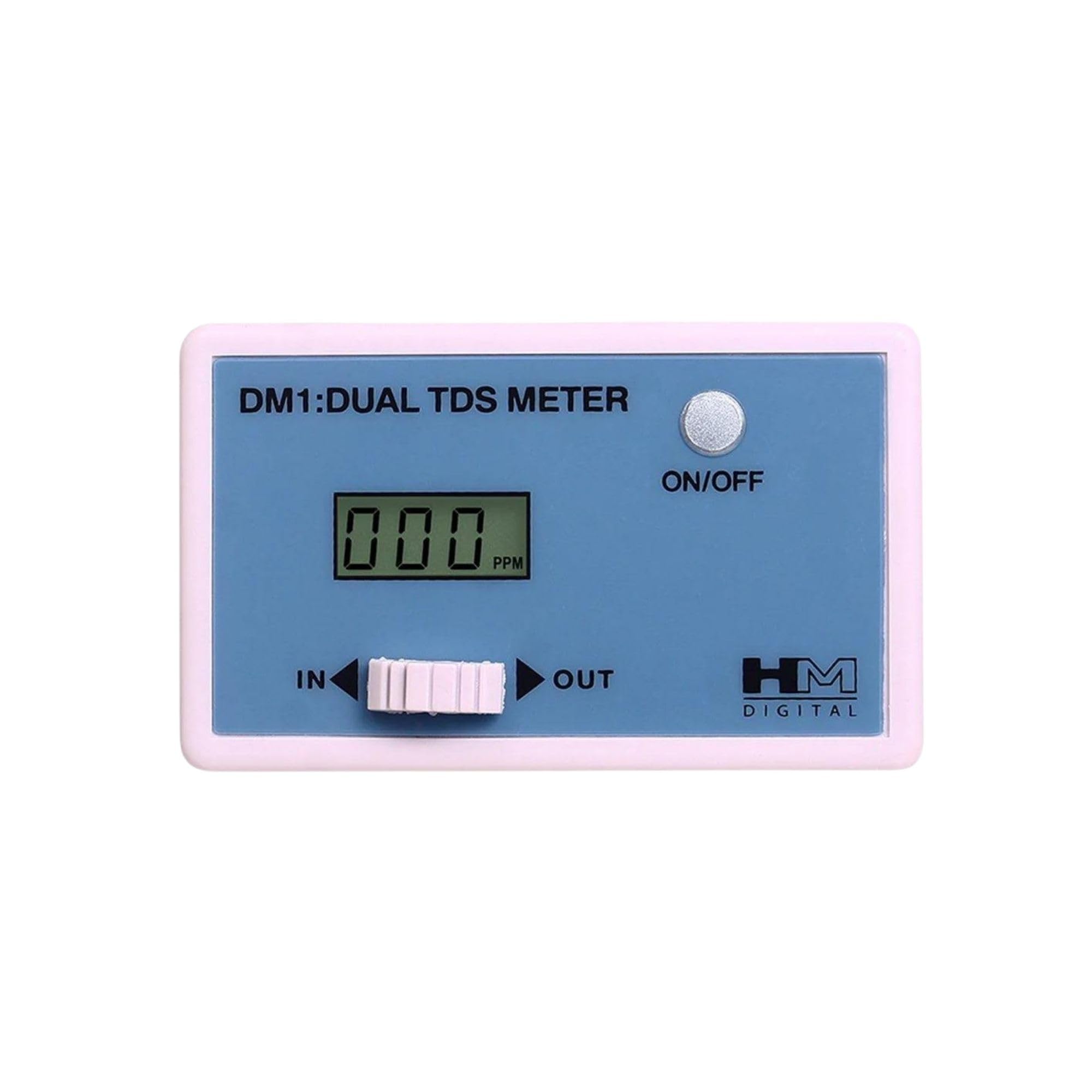 HM Digital Dual TDS Monitor for Chronoslein Water Purifiers DM-1 In-Line
HM Digital Dual TDS Monitor for Chronoslein Water Purifiers DM-1 In-Line