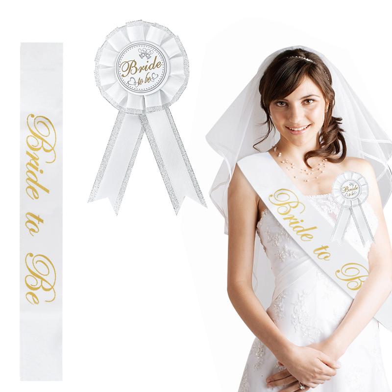 Bachelorette Party Decor Groom Bride To Be Sash Veil Badge for Wedding Bridal Shower Decoration Hen Party Supplies Team Bride
Bachelorette Party Decor Groom Bride To Be Sash Veil Badge for Wedding Bridal Shower Decoration Hen Party Supplies Team Bride
