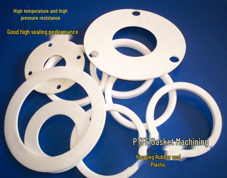 Custom Machined High-Temp High-Pressure PTFE Teflon Flange Gasket
Custom Machined High-Temp High-Pressure PTFE Teflon Flange Gasket