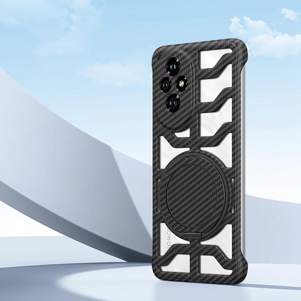 For Honor 200 Pro 5G Case with Kickstand Heat Dissipation Hard PC Phone Back Cover Carbon Fiber Texture Desert Gold
For Honor 200 Pro 5G Case with Kickstand Heat Dissipation Hard PC Phone Back Cover Carbon Fiber Texture Desert Gold