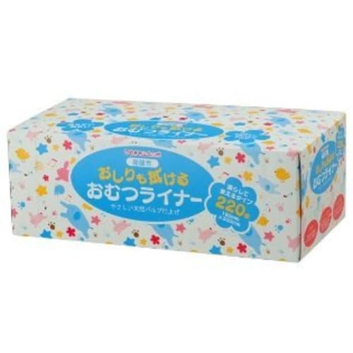 Akachan Honpo Wipeable Diaper Liners, 220 count new
Akachan Honpo Wipeable Diaper Liners, 220 count new
