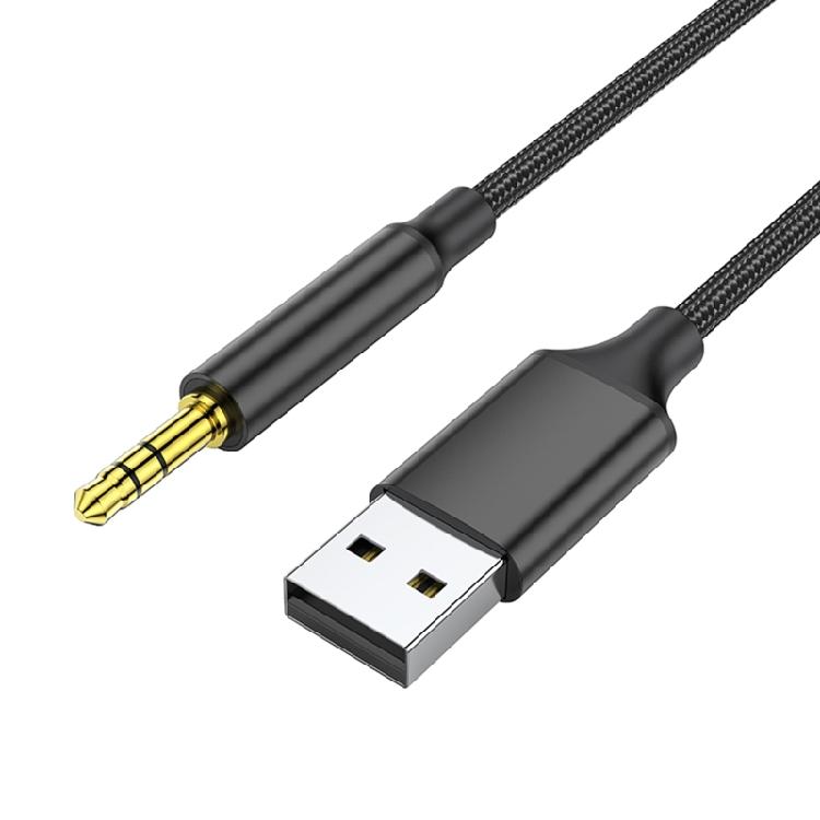 USB to 3.5mm Jack Audio Adapter USB to AUX External Stereo Sound Card 3.5mm Aux 1 чорний
USB to 3.5mm Jack Audio Adapter USB to AUX External Stereo Sound Card 3.5mm Aux 1 чорний