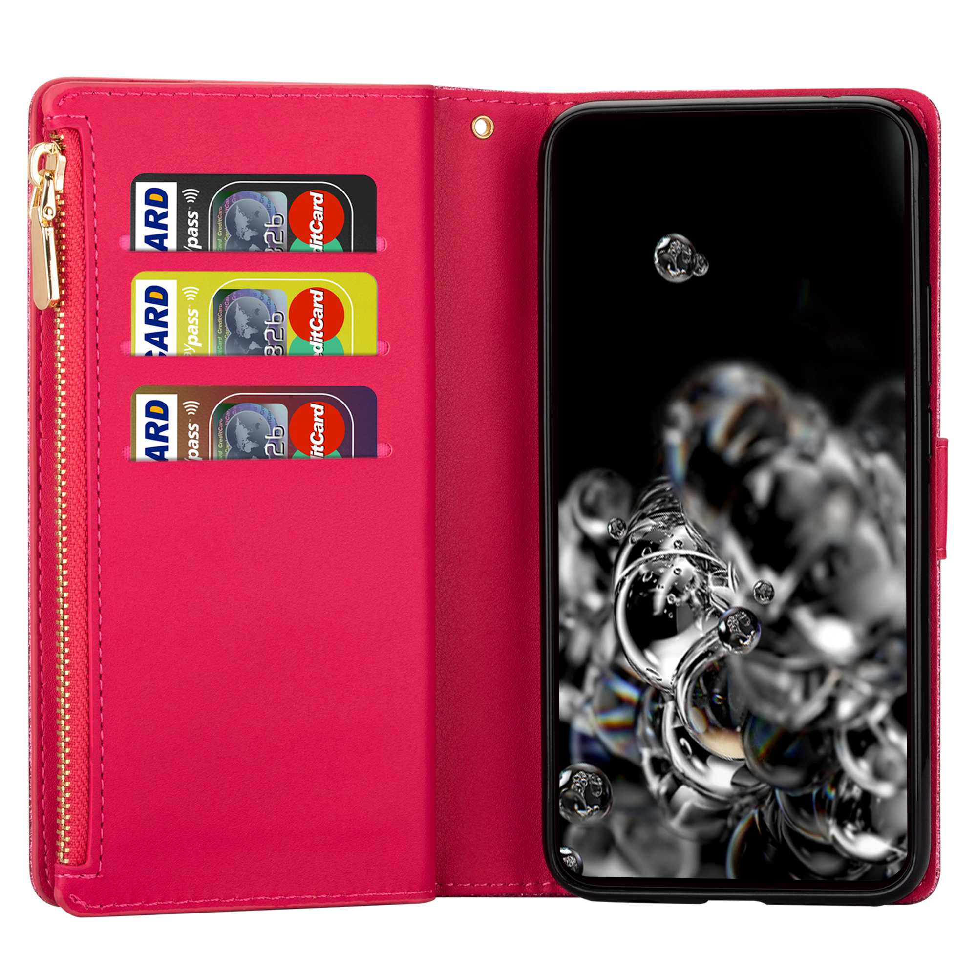 For Xiaomi 13 Pro 5G Zipper Wallet Stand PU Leather Phone Case Flip Laser Carving Glittery Starry Style Phone Cover with Strap Rose
For Xiaomi 13 Pro 5G Zipper Wallet Stand PU Leather Phone Case Flip Laser Carving Glittery Starry Style Phone Cover with Strap Rose