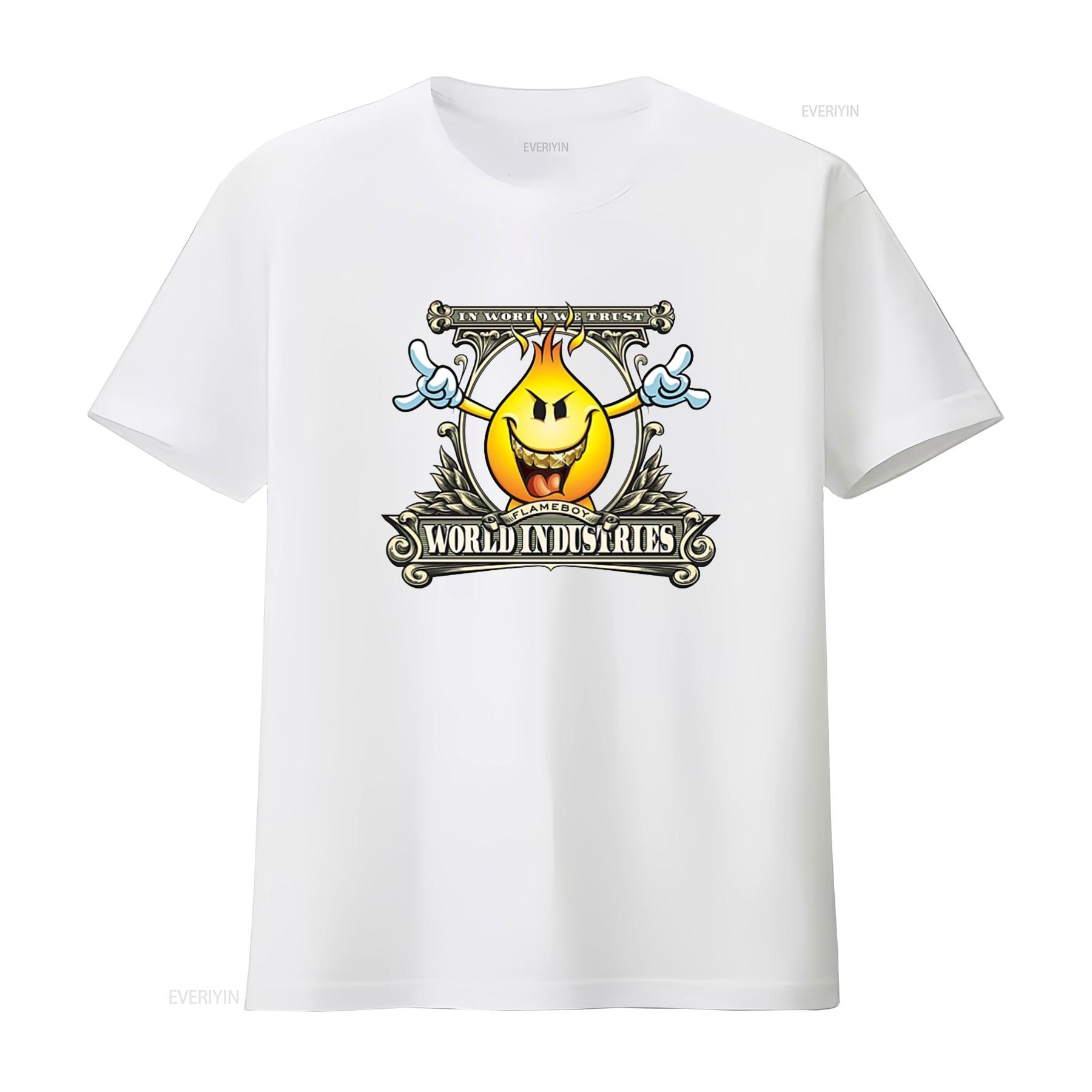 World Industries Flameboy T Shirt Black Small Size New Without Tags vintage Washed streetwear designer clothes homme Stylish S
World Industries Flameboy T Shirt Black Small Size New Without Tags vintage Washed streetwear designer clothes homme Stylish S