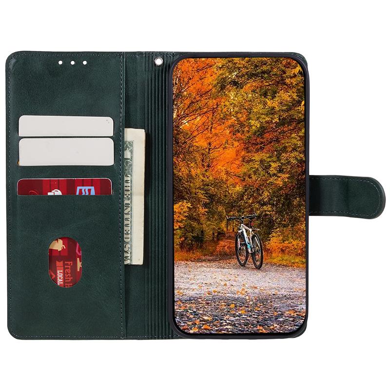 For Motorola Moto G84 5G Magnetic Clasp Phone Cover Calf Texture Leather Wallet Stand Protection Case Midnight Green
For Motorola Moto G84 5G Magnetic Clasp Phone Cover Calf Texture Leather Wallet Stand Protection Case Midnight Green