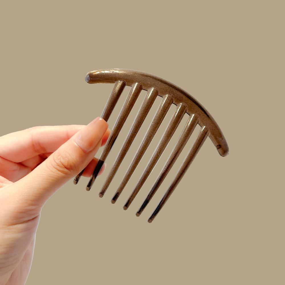 Fashion 7 Teeth Shattered Hair Comb Anti Slip Hair Wearing Insert Comb High Grade Women Barrettes Lazy Hair Turning Tool
Fashion 7 Teeth Shattered Hair Comb Anti Slip Hair Wearing Insert Comb High Grade Women Barrettes Lazy Hair Turning Tool