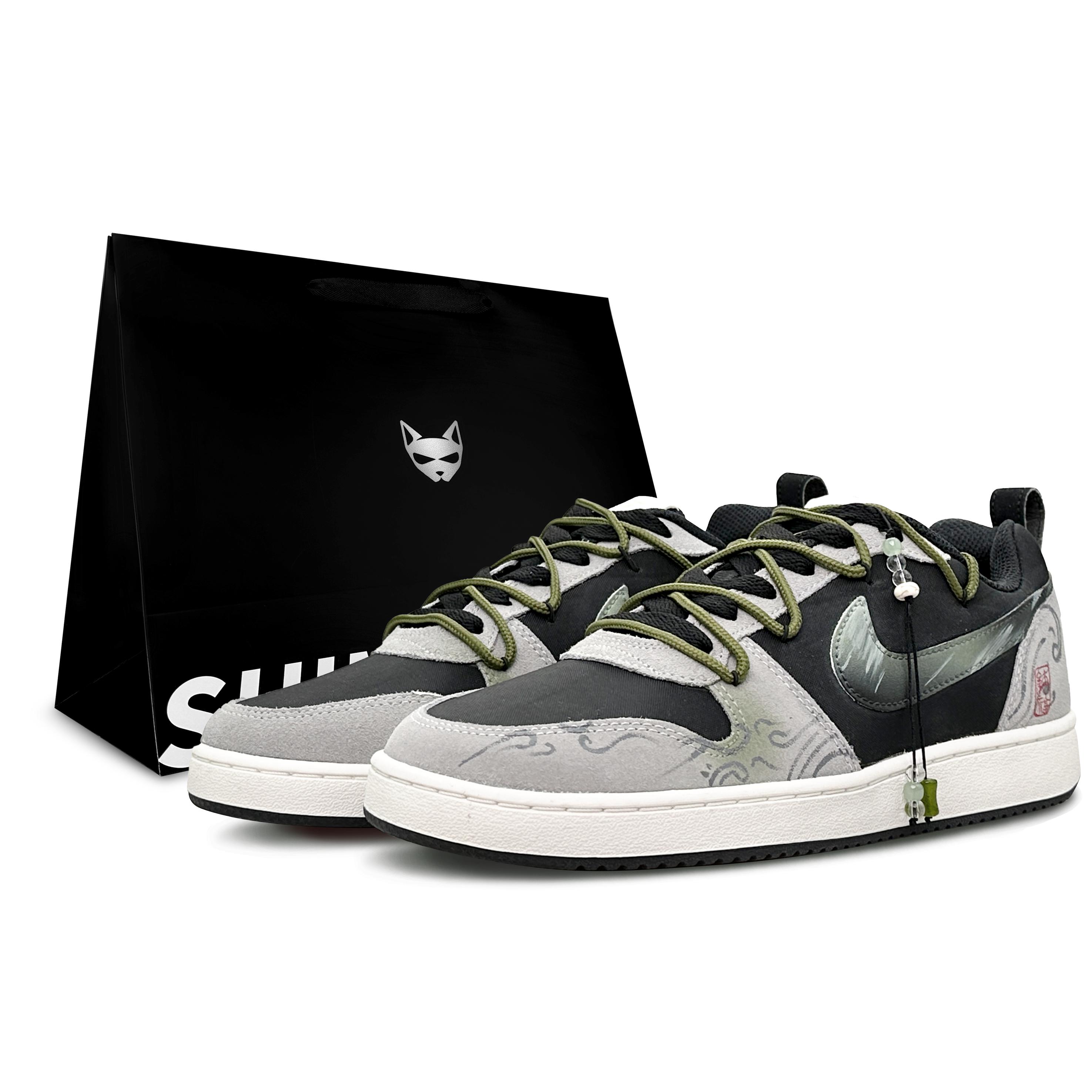 Nike Court Borough Bamboo Harmony Ascending, Shimmery Cat Slip Resistant Abrasion Resistant Low top Skateboard Shoes 844881-005(Team79-) 42.5
Nike Court Borough Bamboo Harmony Ascending, Shimmery Cat Slip Resistant Abrasion Resistant Low top Skateboard Shoes 844881-005(Team79-) 42.5