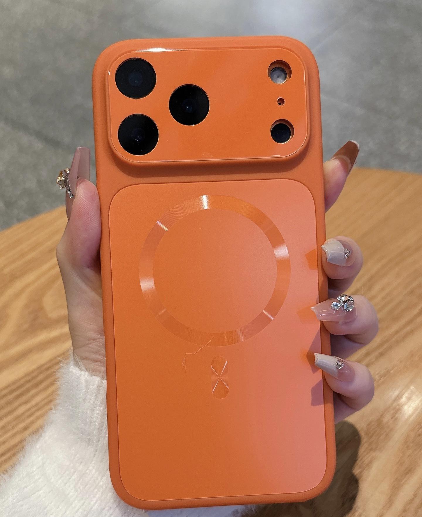 iPhone 17 Pro Max Case: Large Window, AG Matte, Magnetic, Dual Hanging Holes, for Apple 16/15 Protection iPhone 14 помаранчевий
iPhone 17 Pro Max Case: Large Window, AG Matte, Magnetic, Dual Hanging Holes, for Apple 16/15 Protection iPhone 14 помаранчевий