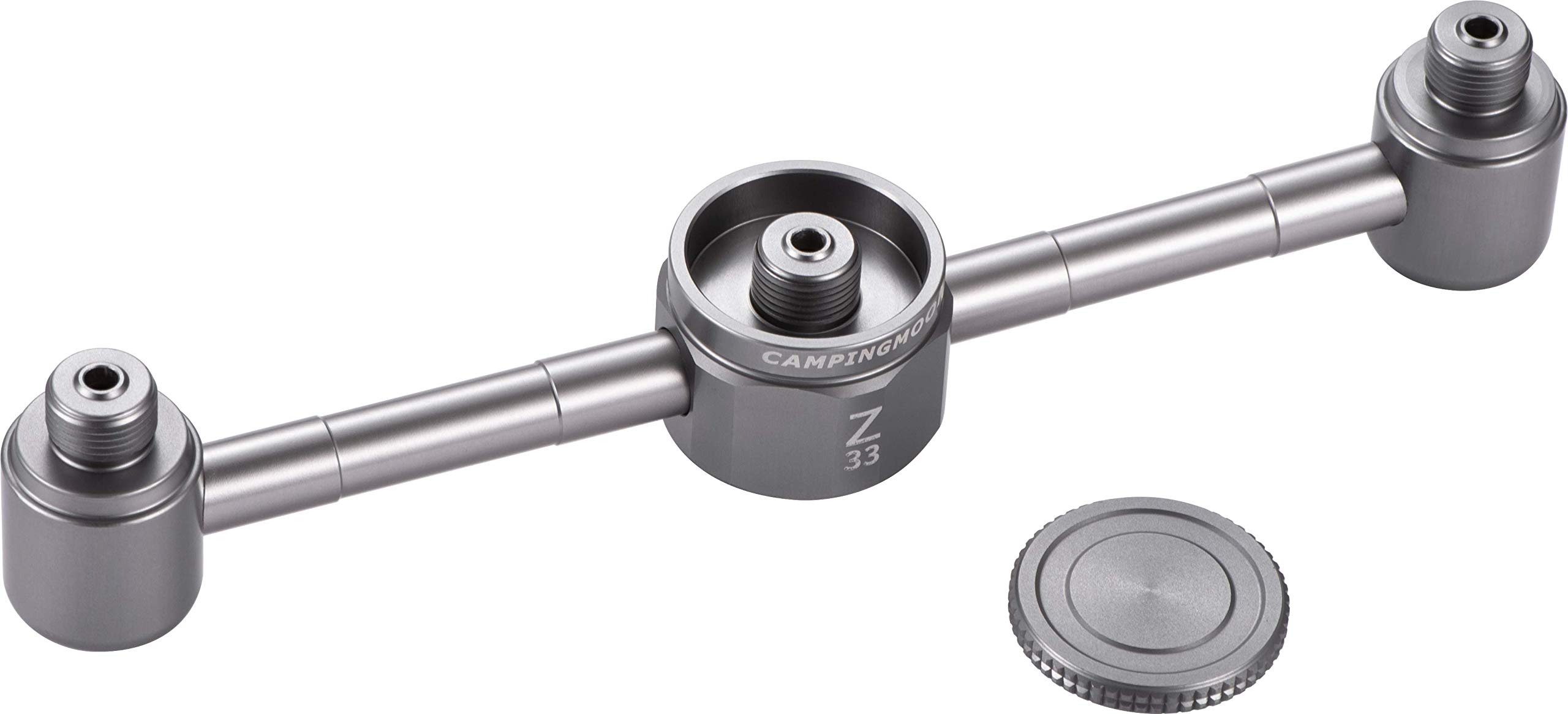 CAMPING MOON OD Can Gas 3-Way Adapter, Gas Candle, Gas Lantern, Separation Adapter, Screw-in Type, Gas Station Z33
CAMPING MOON OD Can Gas 3-Way Adapter, Gas Candle, Gas Lantern, Separation Adapter, Screw-in Type, Gas Station Z33