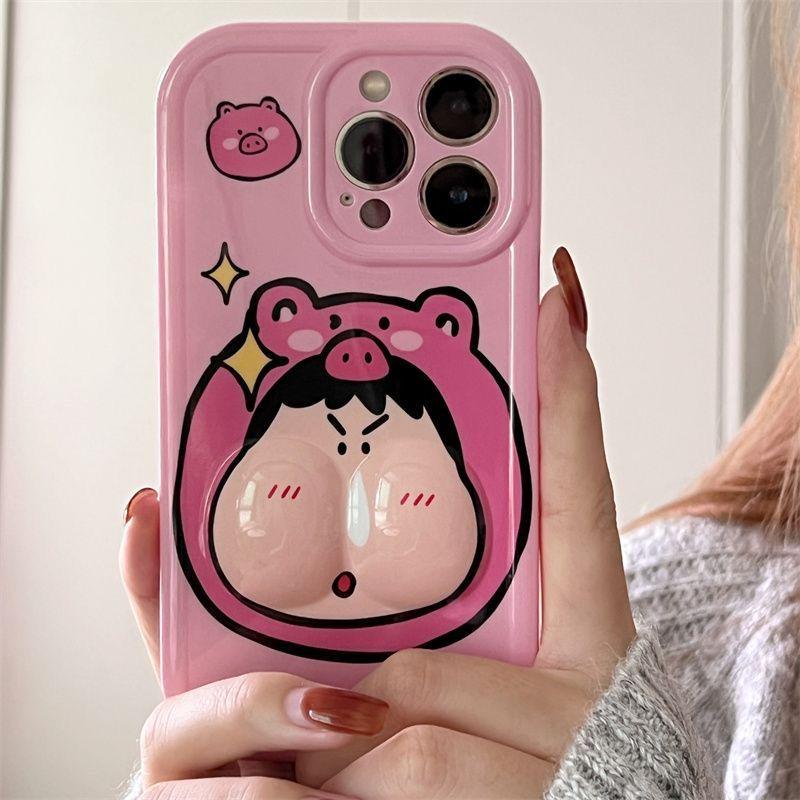 Adai Apple 14PROMAX/13/12/11 & 7PLUS/14PLUS Squeeze Shell - Cute & Funny Design, All-Inclusive Protection iPhone 15 Pro Max
Adai Apple 14PROMAX/13/12/11 & 7PLUS/14PLUS Squeeze Shell - Cute & Funny Design, All-Inclusive Protection iPhone 15 Pro Max