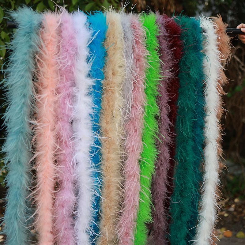 Color Ostrich Top 3-Layer Encryption Bold Feather Strip Diy Jewelry Decorative Dress Skirt Accessories 2 Meters
Color Ostrich Top 3-Layer Encryption Bold Feather Strip Diy Jewelry Decorative Dress Skirt Accessories 2 Meters