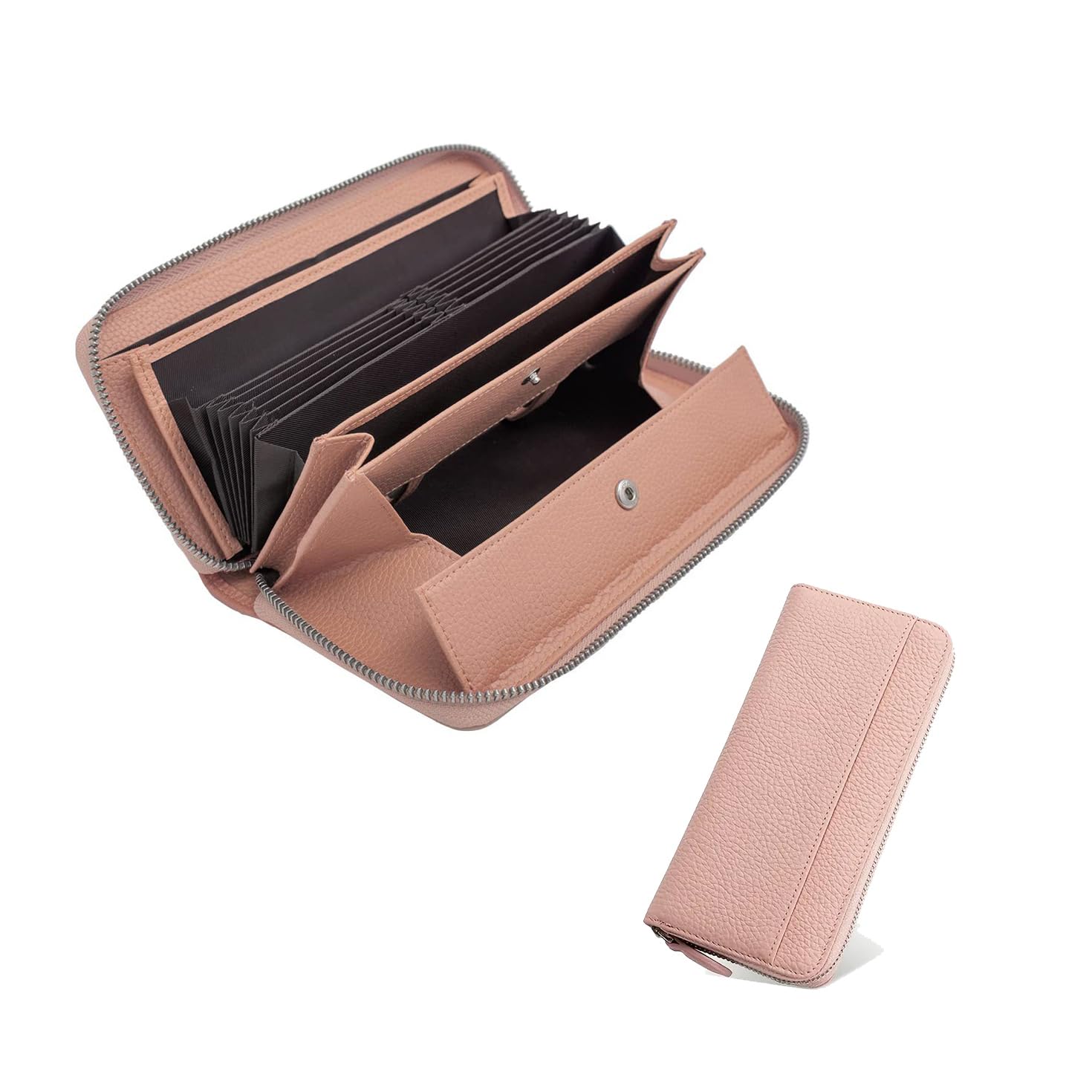 Sironoa Women s Long Wallet with Large Capacity, Card Slots, and a Cute Box-Shaped Coin Purse, Dust Pink
Sironoa Women s Long Wallet with Large Capacity, Card Slots, and a Cute Box-Shaped Coin Purse, Dust Pink