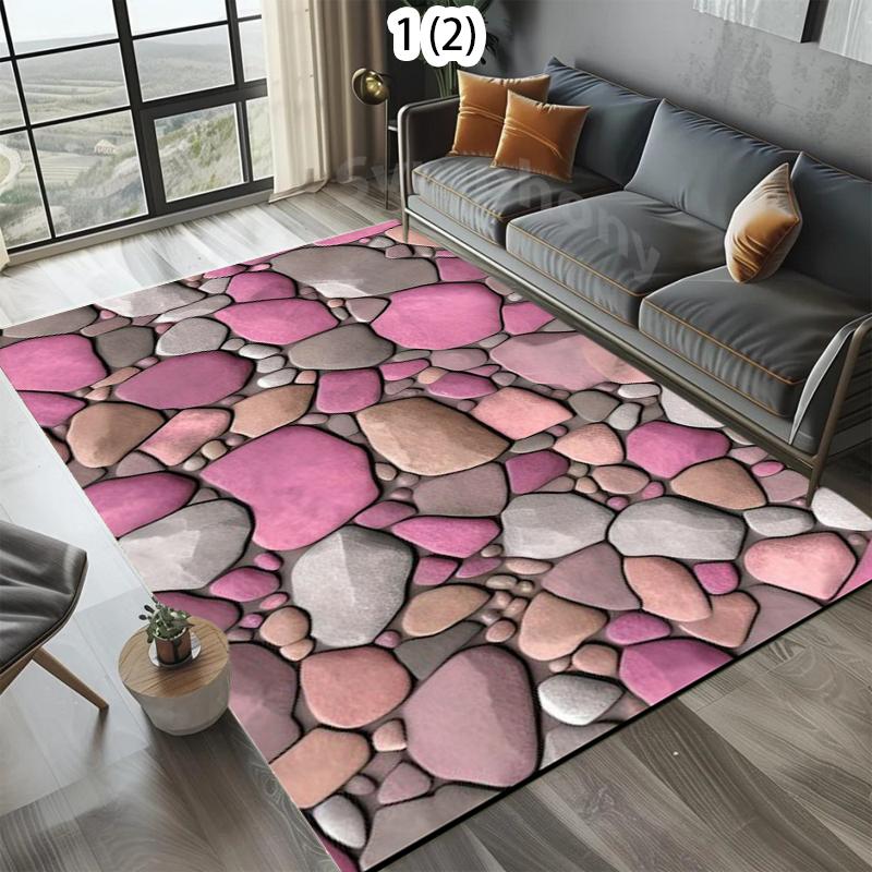 Stone Carpet with European Print Pattern Soft Color Easy To Clean Non Slip Suitable for Outdoor Courtyard RV Picnic Carpet 40x60cm
Stone Carpet with European Print Pattern Soft Color Easy To Clean Non Slip Suitable for Outdoor Courtyard RV Picnic Carpet 40x60cm