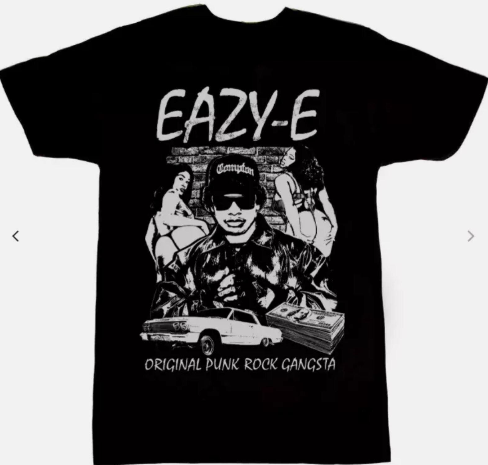 Винтажная футболка Eazy E рэпера, черная футболка, все размеры от S до 4XL L
Винтажная футболка Eazy E рэпера, черная футболка, все размеры от S до 4XL L