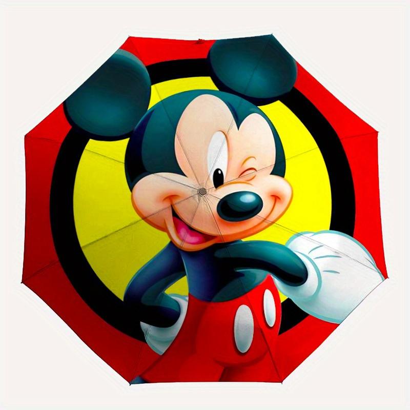 1pc Mickey Mouse Automatic Folding Umbrella: Compact 8-rib Design Cartoon Travel Companion for Outdoor, Casual Accessory
1pc Mickey Mouse Automatic Folding Umbrella: Compact 8-rib Design Cartoon Travel Companion for Outdoor, Casual Accessory