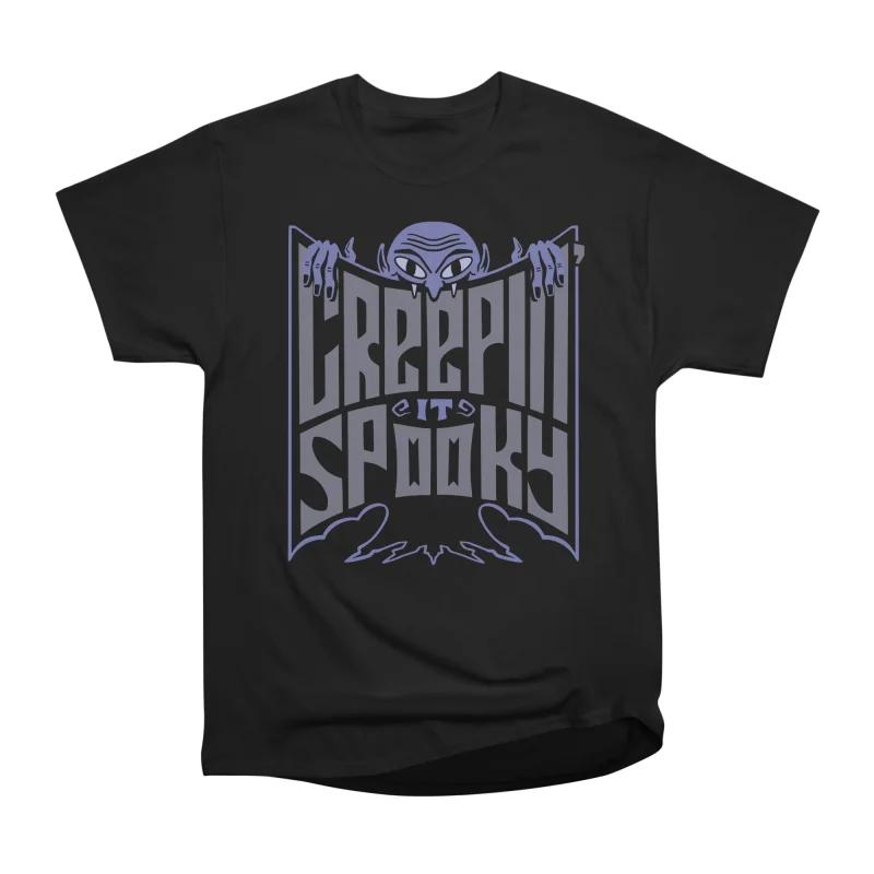 Men Casual Shirts Short Sleeves CREEPIN IT SPOOKY Black Tees Oversized T-shirts XXXL
Men Casual Shirts Short Sleeves CREEPIN IT SPOOKY Black Tees Oversized T-shirts XXXL