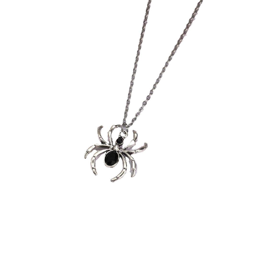 Black Spider Pendant Necklace, Vintage Darkness Halloween Insect Necklace Exaggerated Large Spider Jewelry for Women Man чёрный
Black Spider Pendant Necklace, Vintage Darkness Halloween Insect Necklace Exaggerated Large Spider Jewelry for Women Man чёрный