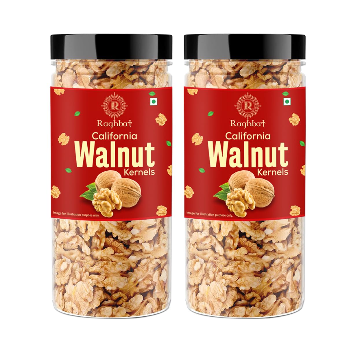 Raghbat Walnut Kernels (Akhrot Giri) 500g (2 x 250g) | Natural Raw Walnuts | Crunchy & Fresh
Raghbat Walnut Kernels (Akhrot Giri) 500g (2 x 250g) | Natural Raw Walnuts | Crunchy & Fresh