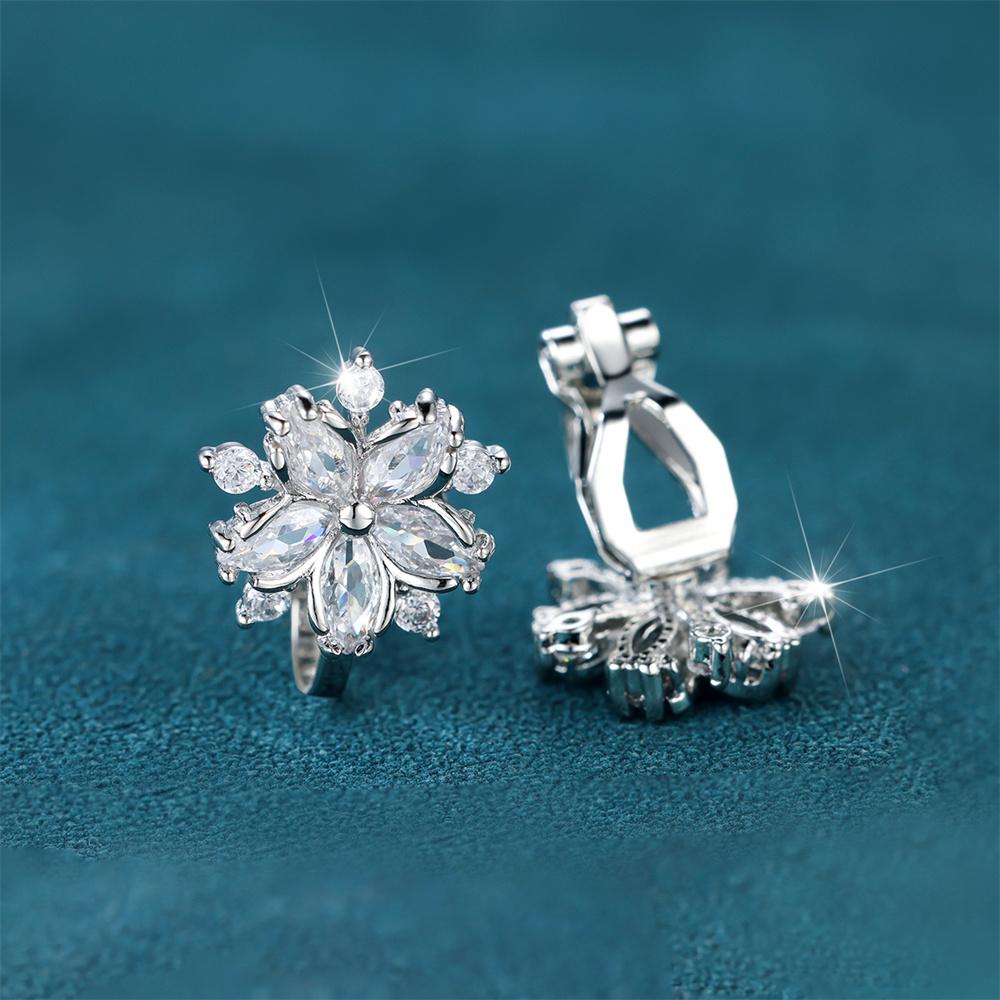 Luxury Female Small Red Zircon Stone Clip Earrings Charm Silver Color Wedding Jewelry For Women білий
Luxury Female Small Red Zircon Stone Clip Earrings Charm Silver Color Wedding Jewelry For Women білий