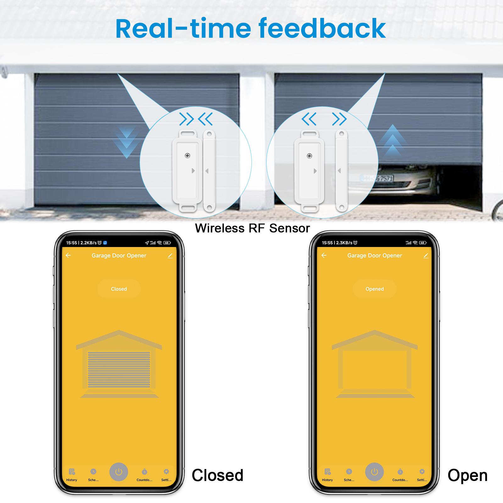 LoraTap Tuya Smart Life AC DC гаражные ворота беспроводной датчик открывания контроллер USB зарядное устройство дистанционное управление от Google Home
LoraTap Tuya Smart Life AC DC гаражные ворота беспроводной датчик открывания контроллер USB зарядное устройство дистанционное управление от Google Home