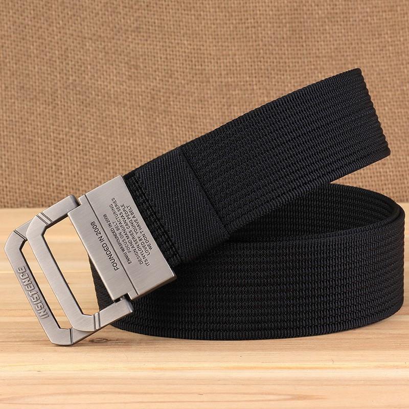 TUSHI Trendy Canvas Trousers Belt Thirteen Pits Nylon Men s Double Loop Buckle Casual All-match 120cm чорний
TUSHI Trendy Canvas Trousers Belt Thirteen Pits Nylon Men s Double Loop Buckle Casual All-match 120cm чорний