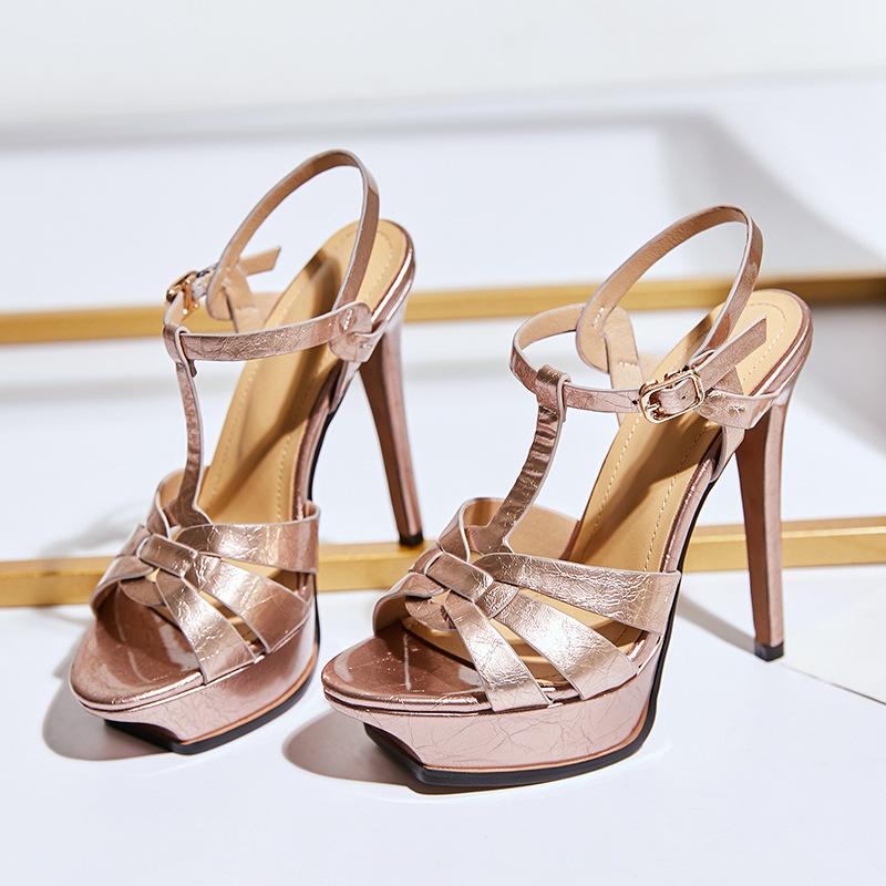 New summer waterproof table stiletto leather women s shoes open-toe buckle belt fashionable sexy women s sandals 40
New summer waterproof table stiletto leather women s shoes open-toe buckle belt fashionable sexy women s sandals 40