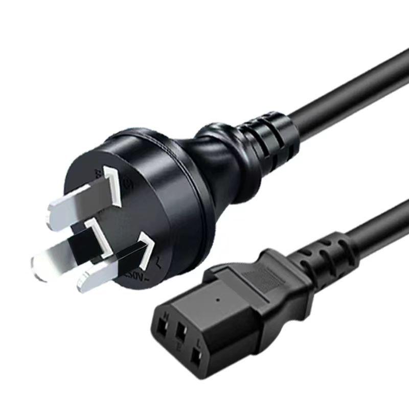 Australian C13 Power Cord, 3-Core, Pure Copper, 0.75/1/1.5mm², Computer Connector, Australian Plug 3x0.5 mm² 1m
Australian C13 Power Cord, 3-Core, Pure Copper, 0.75/1/1.5mm², Computer Connector, Australian Plug 3x0.5 mm² 1m