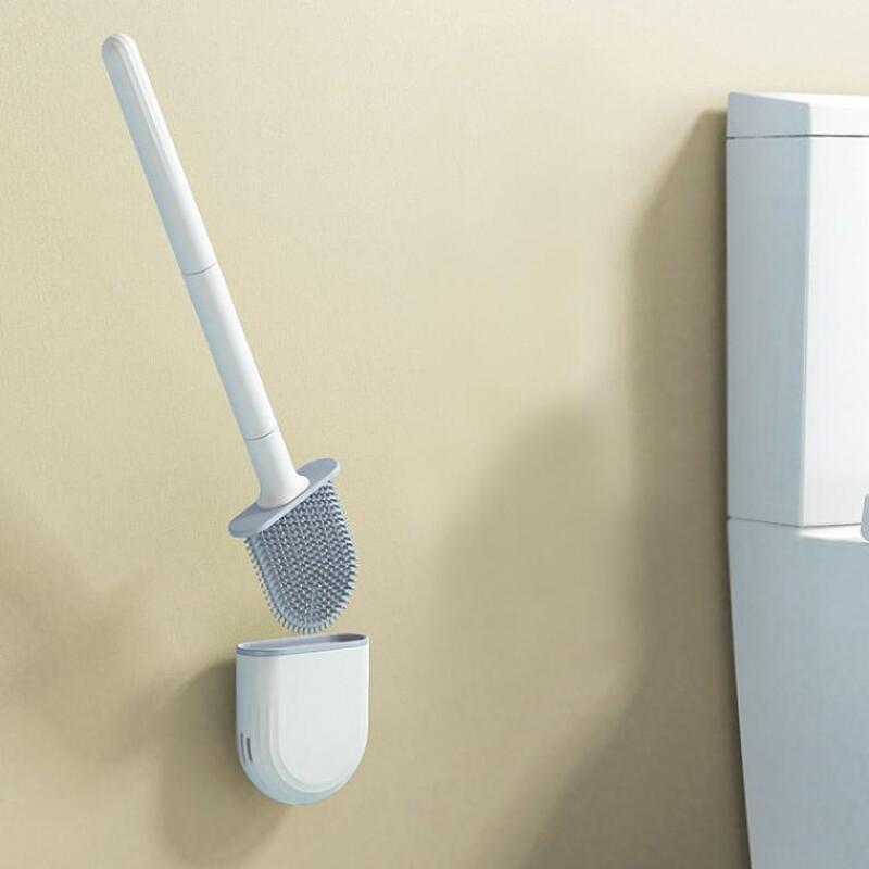 Flexible Toilet Brush with No-Ta-Gong Wall Mount
Flexible Toilet Brush with No-Ta-Gong Wall Mount