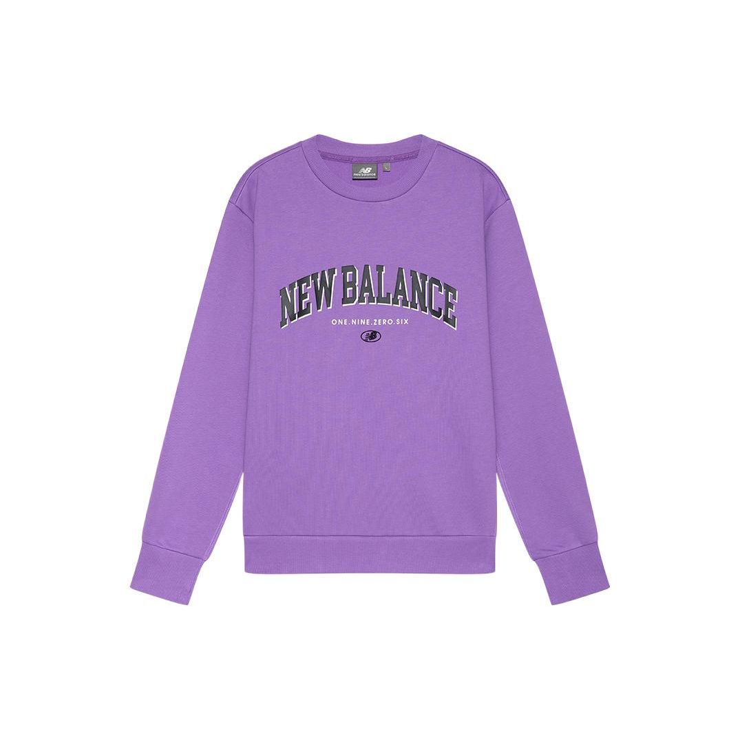 Толстовка с круглым вырезом New Balance с логотипом, топы унисекс, фиолетовый 5CC17083-PUR
Толстовка с круглым вырезом New Balance с логотипом, топы унисекс, фиолетовый 5CC17083-PUR
