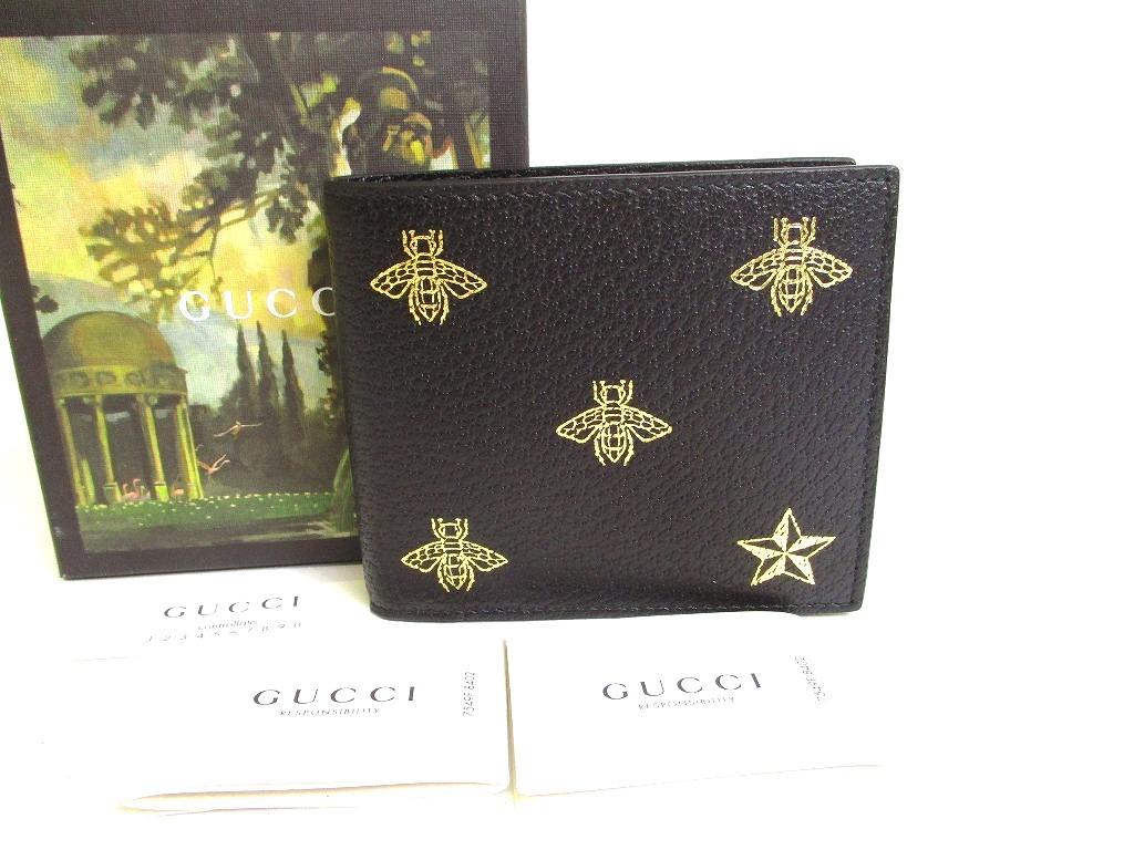 Автентичний GUCCI Animalier Bee Motif Чорний шкіряний двоскладний гаманець Компактний гаманець №a245 відремонтований
Автентичний GUCCI Animalier Bee Motif Чорний шкіряний двоскладний гаманець Компактний гаманець №a245 відремонтований