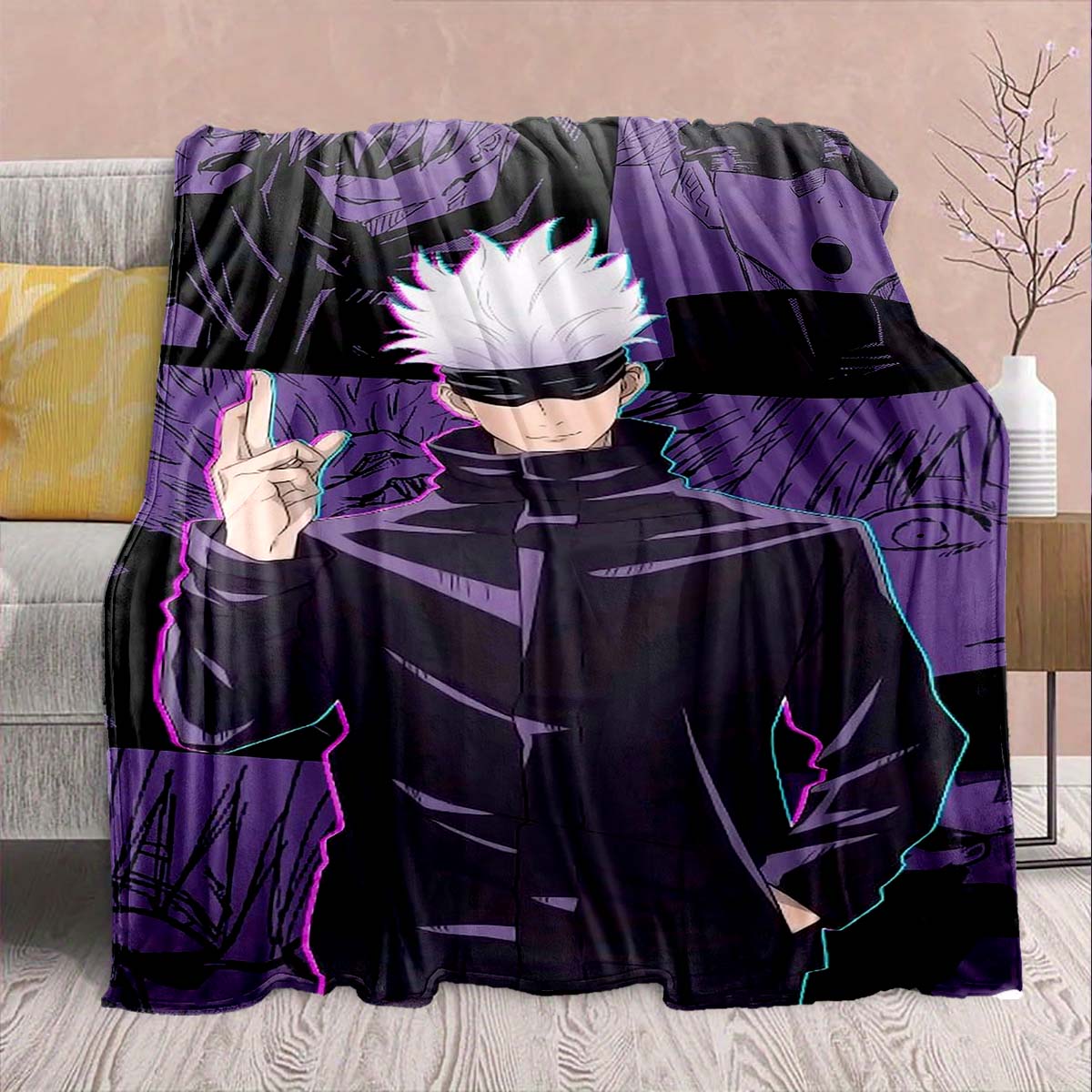 Jujutsu Kaisen Flannel Pattern Blanket Warm Soft Throw Lightweight Plush Sofa Bed Home Decor -QJY 75x90cm
Jujutsu Kaisen Flannel Pattern Blanket Warm Soft Throw Lightweight Plush Sofa Bed Home Decor -QJY 75x90cm